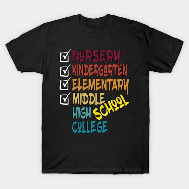 middle to high school T-Shirt by Ardesigner